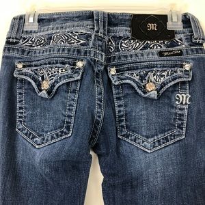 Miss Me boot cut jeans 33” inseam